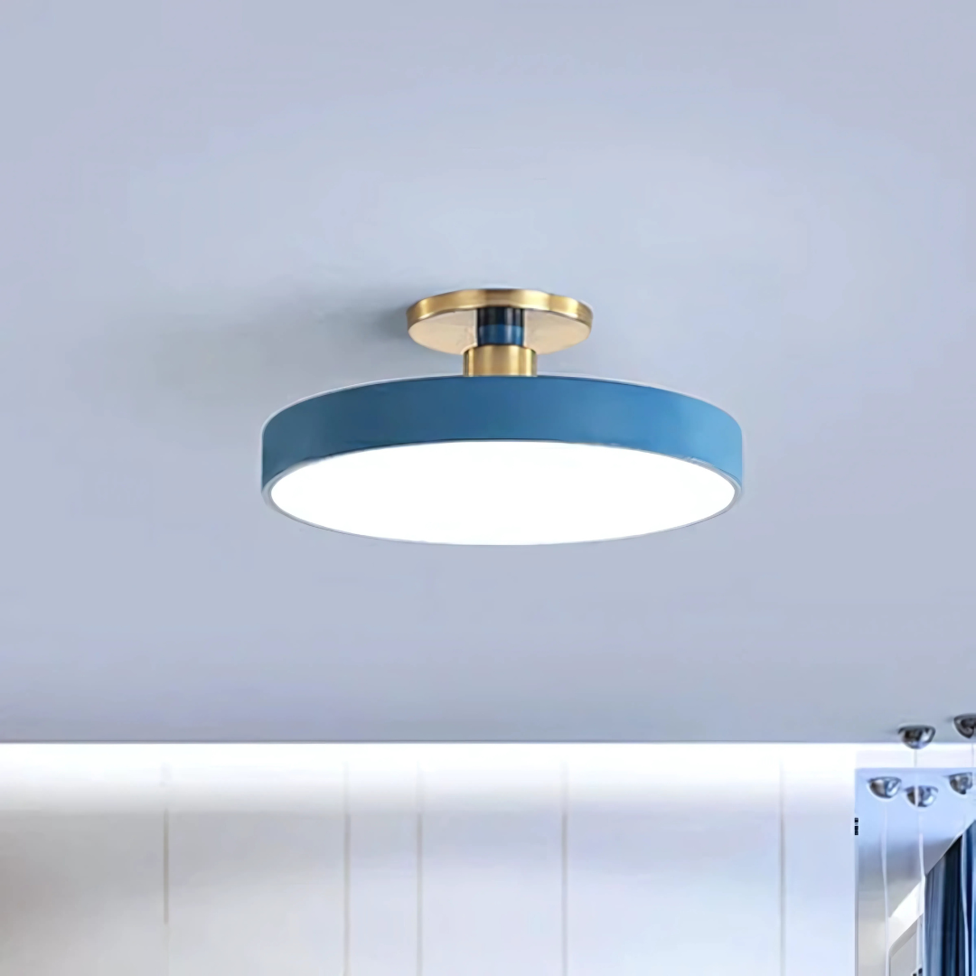 Moderne luci da soffitto in acrilico a montaggio a filo