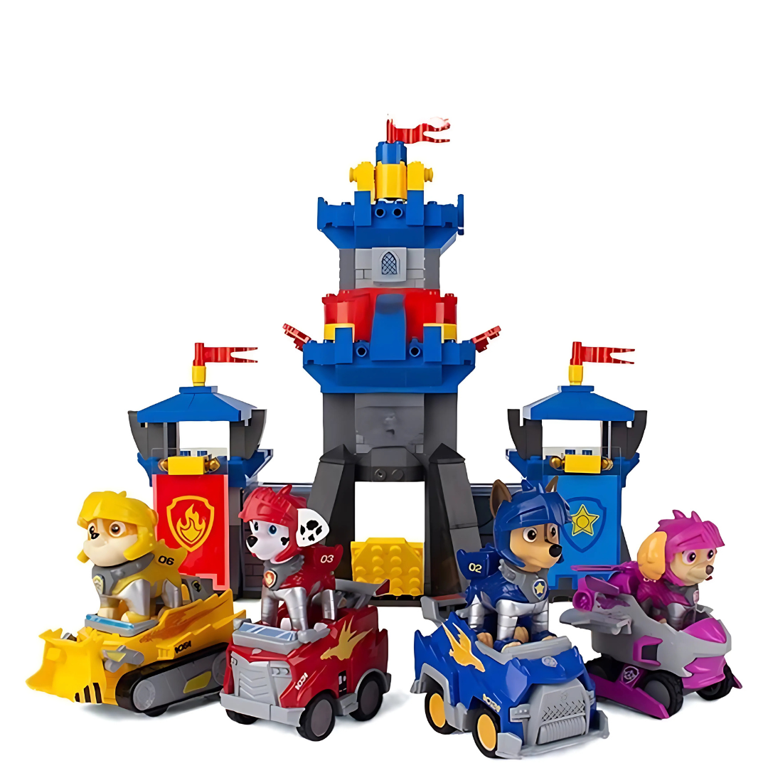 Building Blocks Rescue Tower Playset