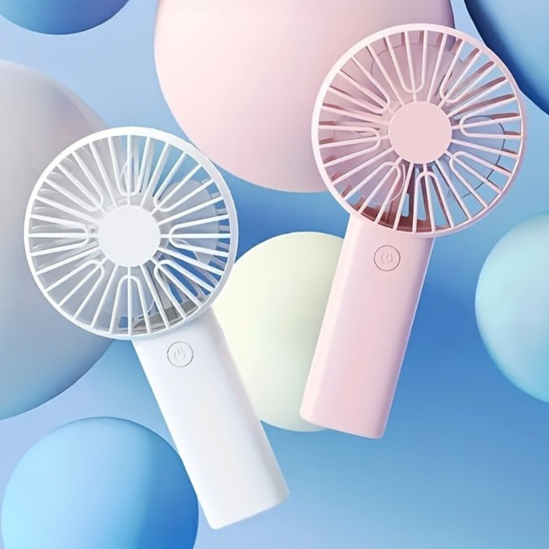 Portable USB Mini Table Fan with Holder