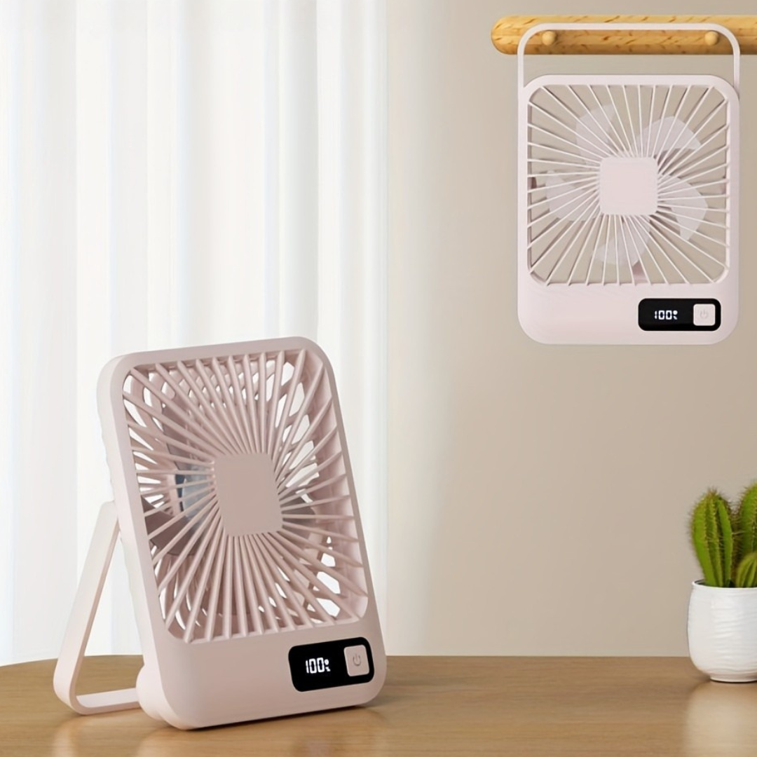 Portable USB Rechargeable Table Cooling Fan