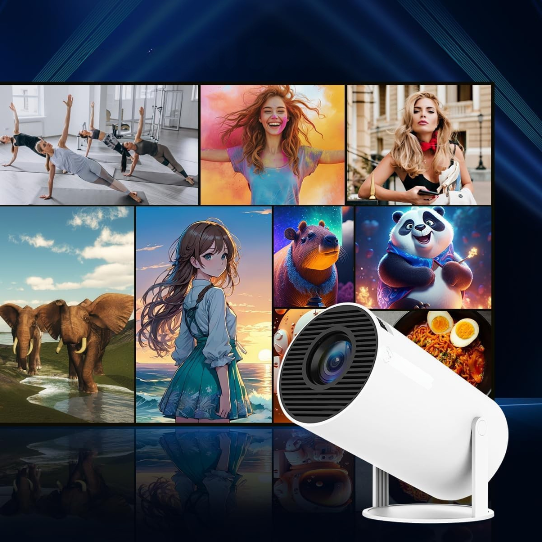 Home Cinema Portable Projector with Android