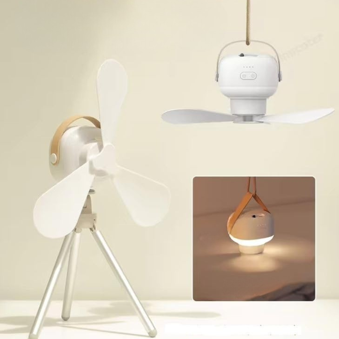 Ventilatore da soffitto con luce e telecomando