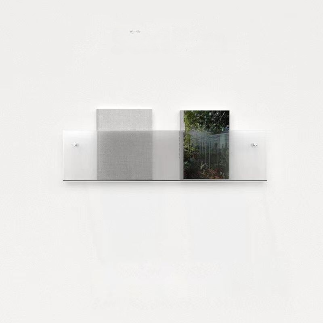 Wall Shelf Clear Acrylic Magazine Holder
