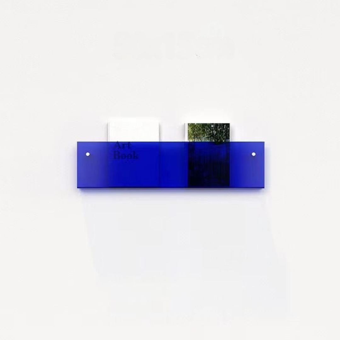 Wall Shelf Clear Acrylic Magazine Holder