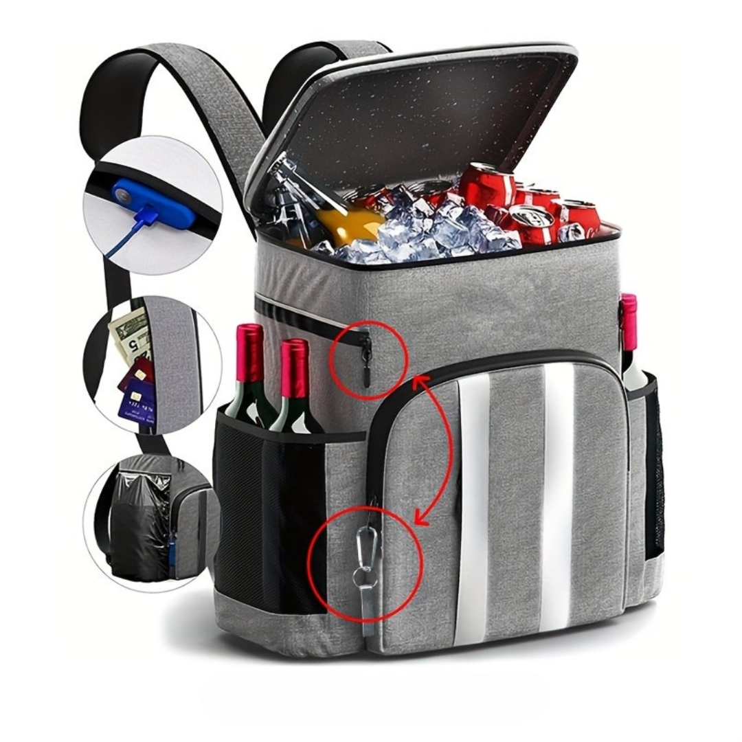 Mochila refrigerante impermeable aislada para viajes