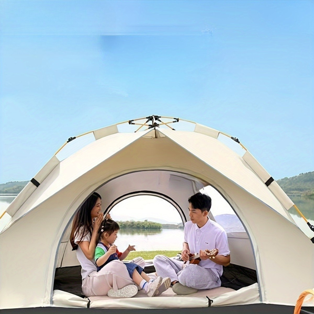Camping Shelter Tent with Oxford Fabric Frame