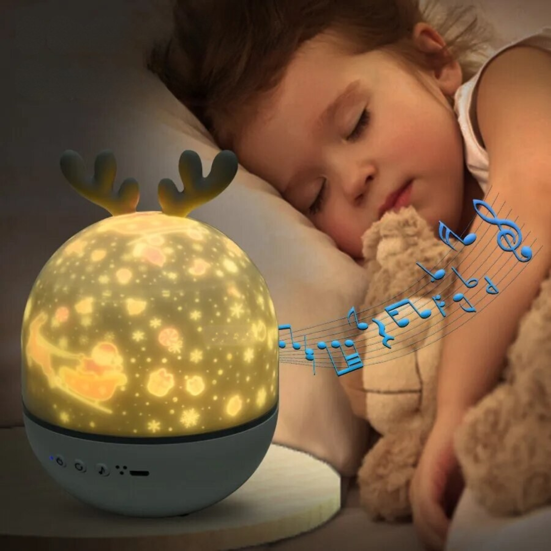 Projektor gwiazd nocna lampka do pokoju dziecięcego