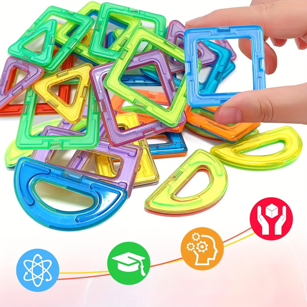 Ensemble de jouets pour enfants en blocs de construction magnétiques
