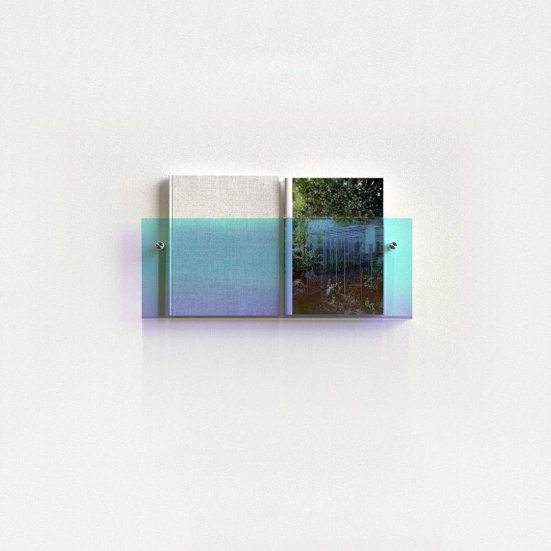 Wall Shelf Clear Acrylic Magazine Holder