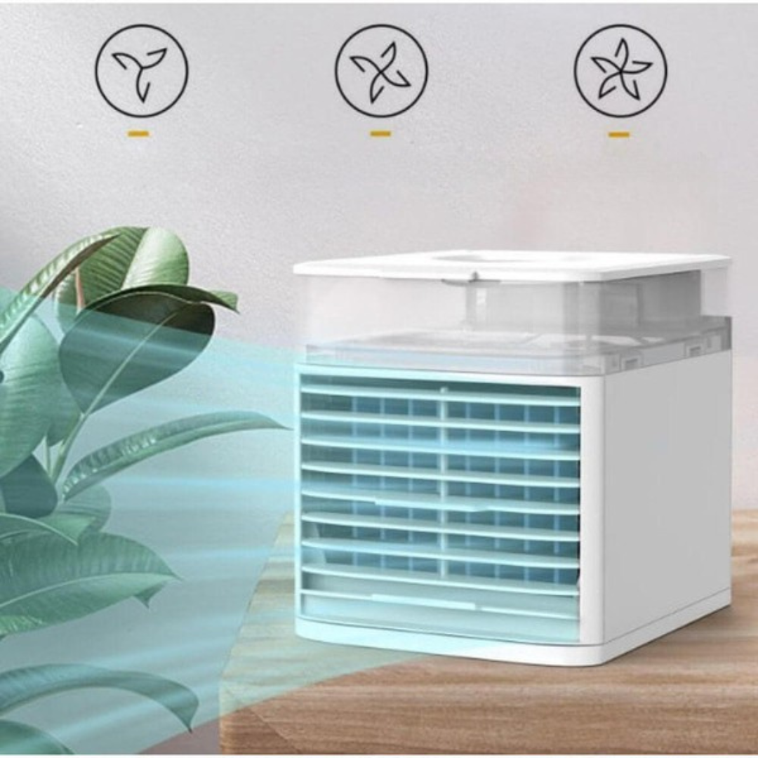 Portable Air Cooler Fan Quiet Adjustable Humidifier
