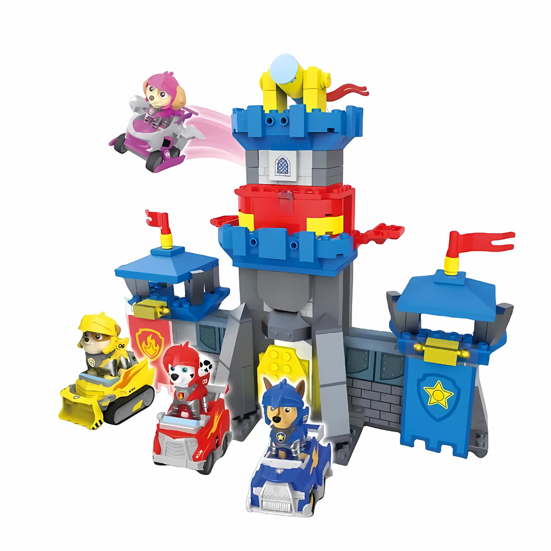 Building Blocks Rescue Tower Playset