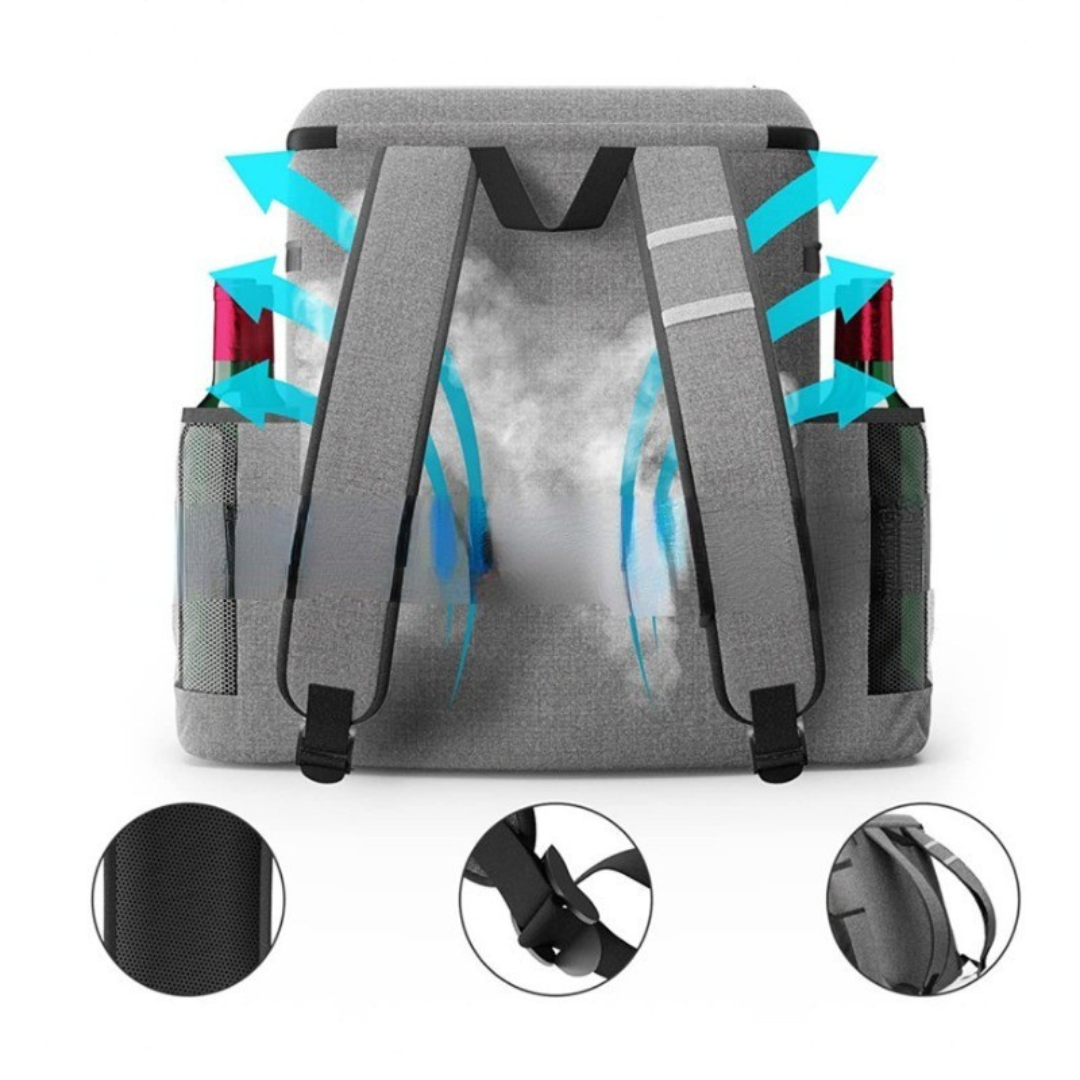 Mochila refrigerante impermeable aislada para viajes