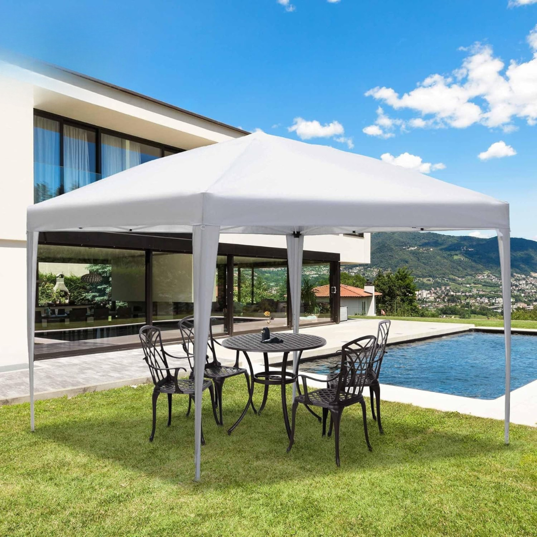 Pop-up Gartenpavillon Zelt mit Stahlrahmen