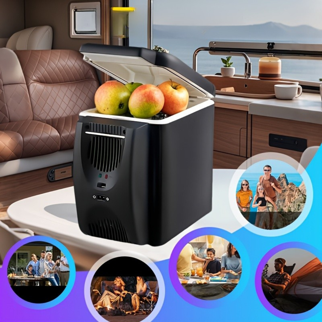 Portable Mini Fridge with Large Capacity