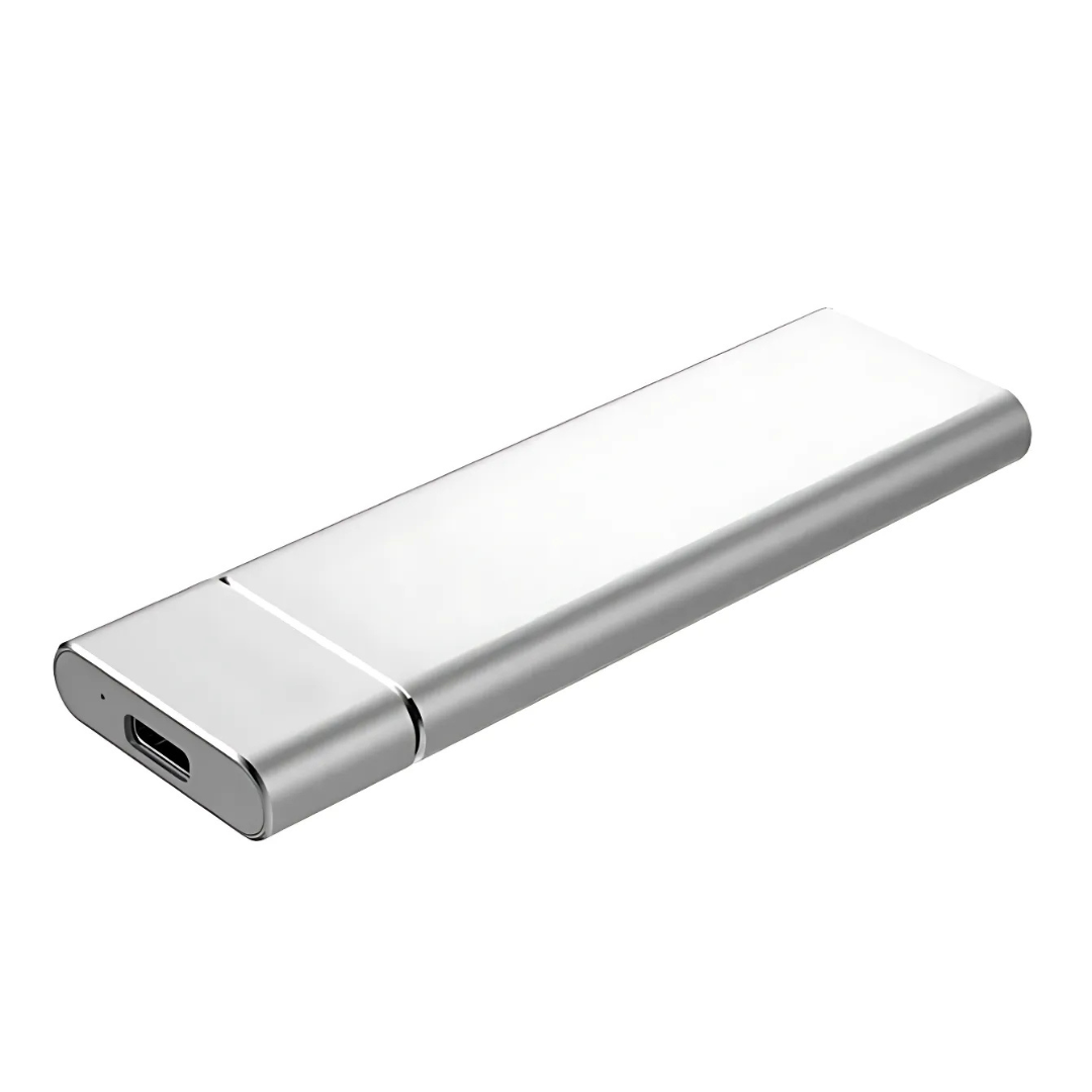 External Hard Drive Aluminum USB Storage Case