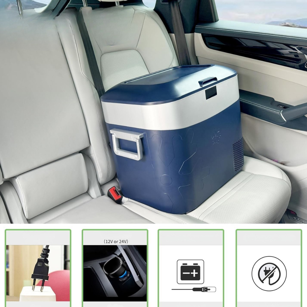 Portable Car Fridge Freezer Compact Cooler