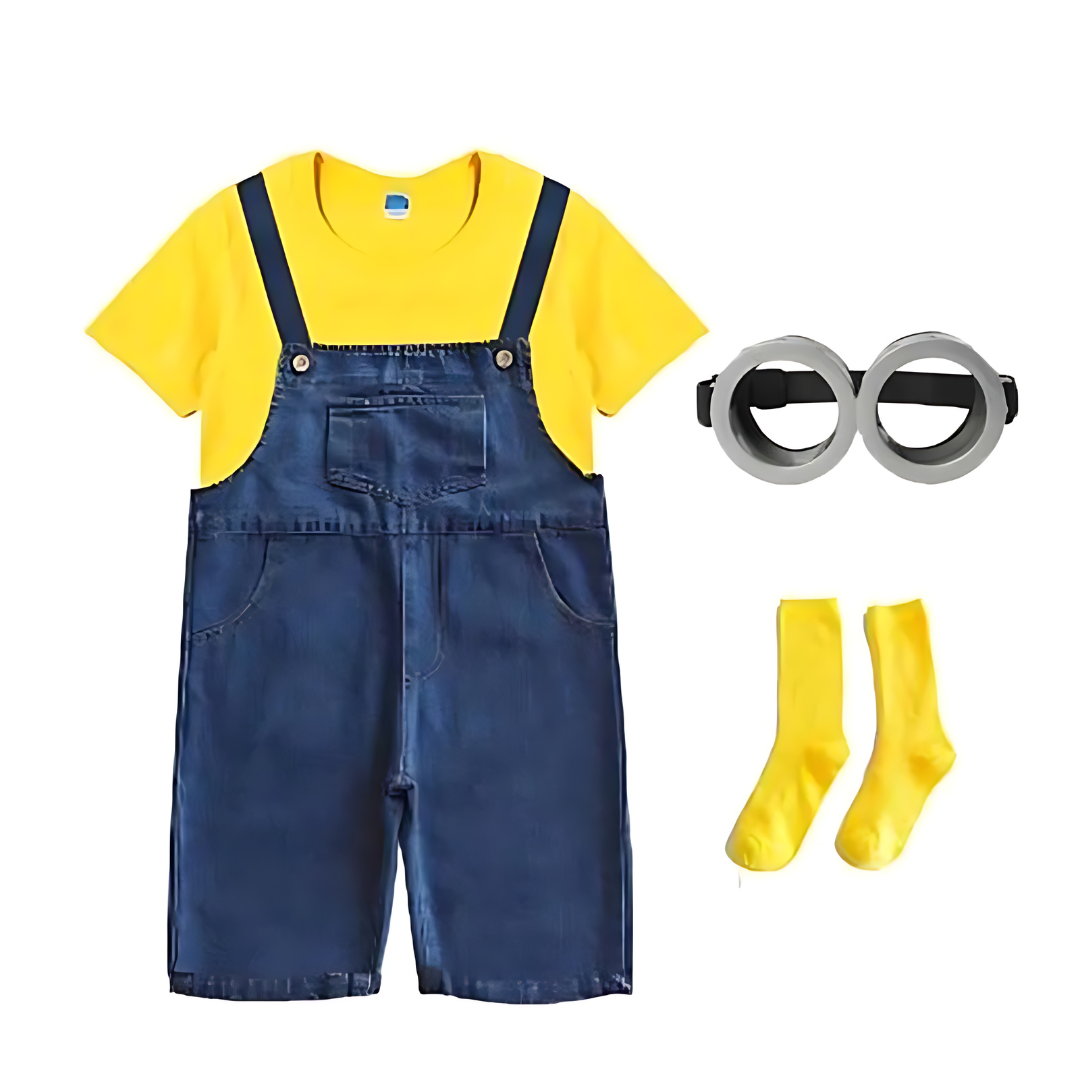 Disfraz de Halloween de Personaje de Dibujos Animados para Niños | Gafas Calcetines