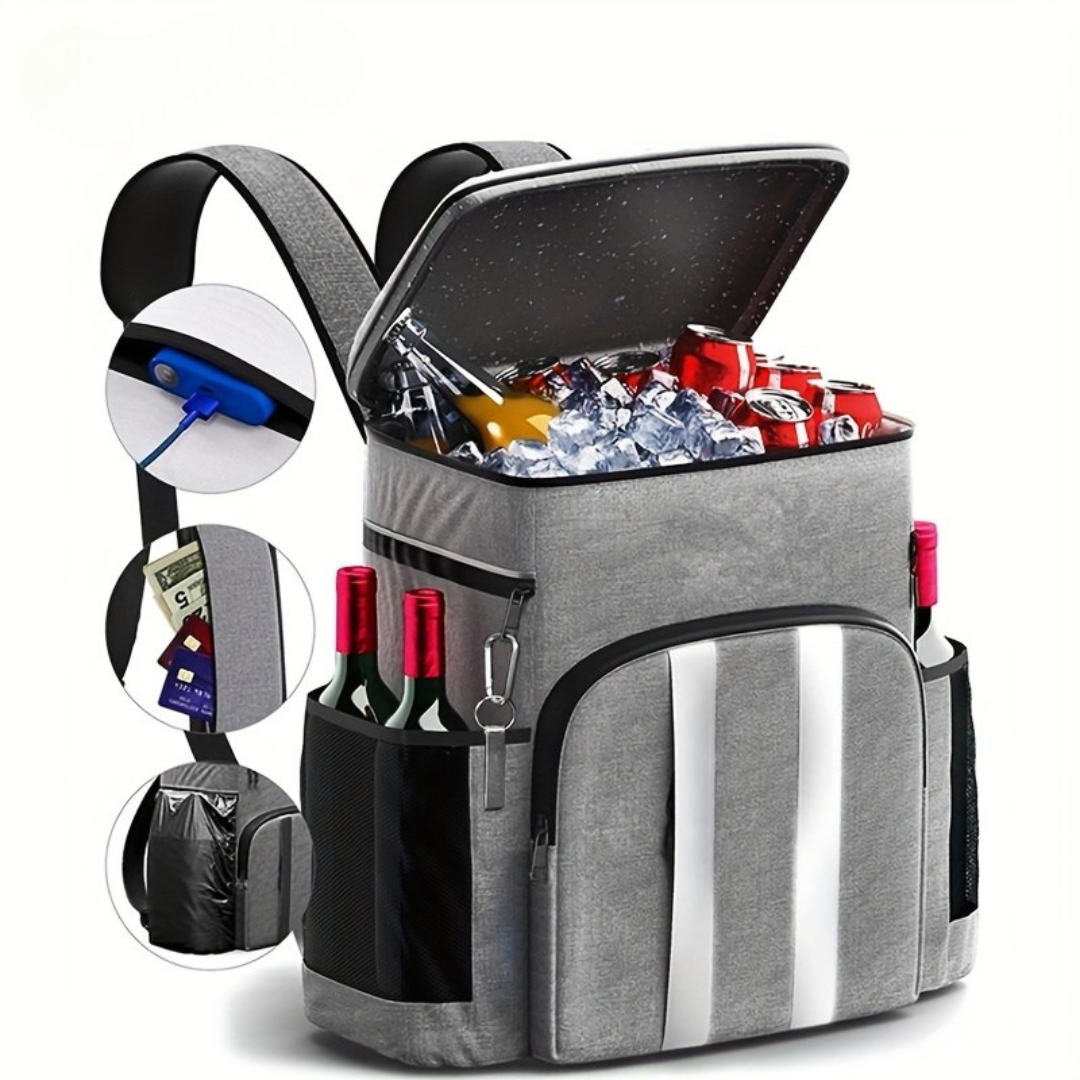 Mochila refrigerante impermeable aislada para viajes