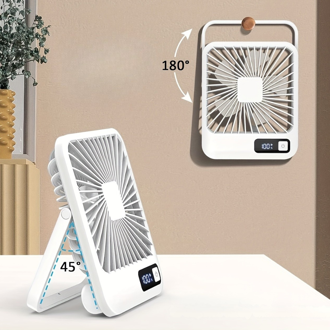 Portable USB Rechargeable Table Cooling Fan