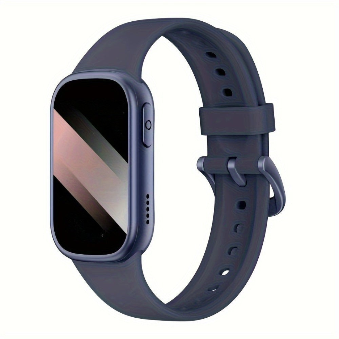 Reloj inteligente impermeable rastreador de fitness de silicona
