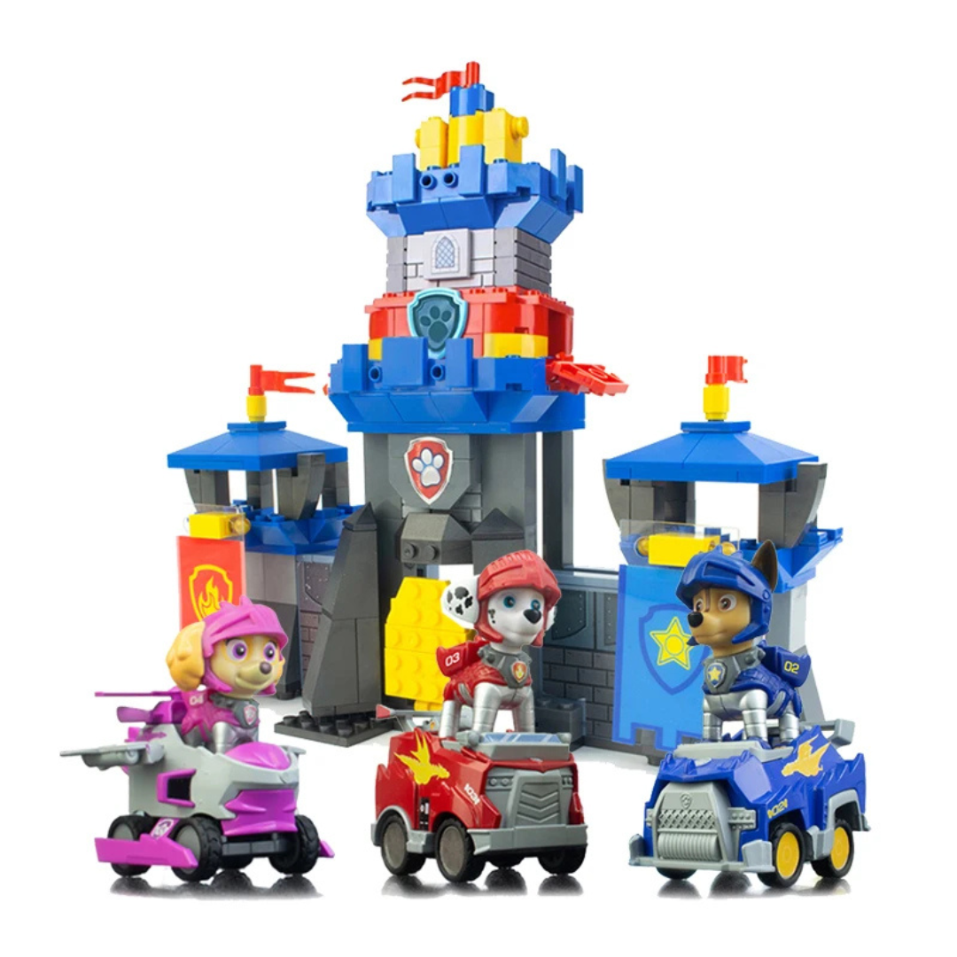 Building Blocks Rescue Tower Playset