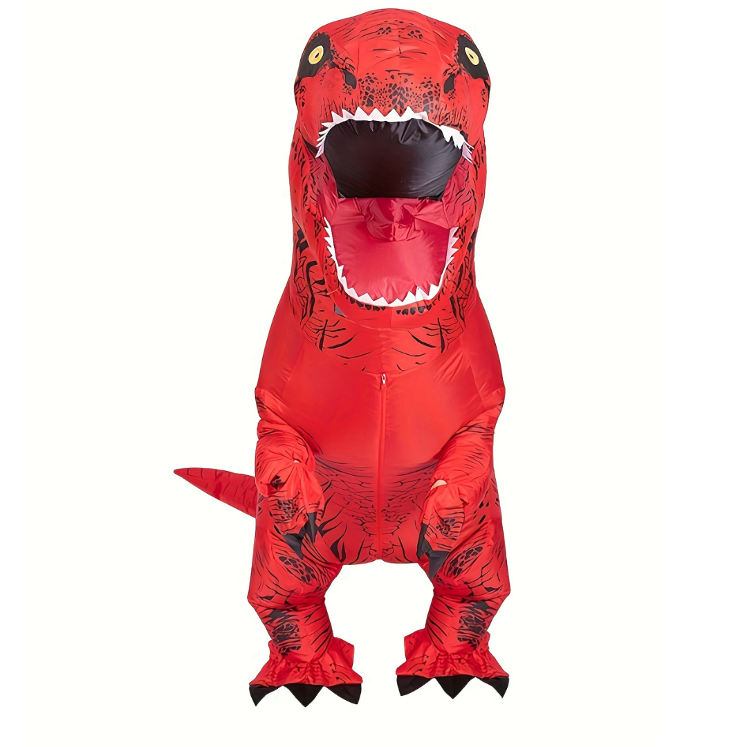 Nadmuchiwany kostium dinozaura na Halloween unisex | Olbrzymi kombinezon na całe ciało