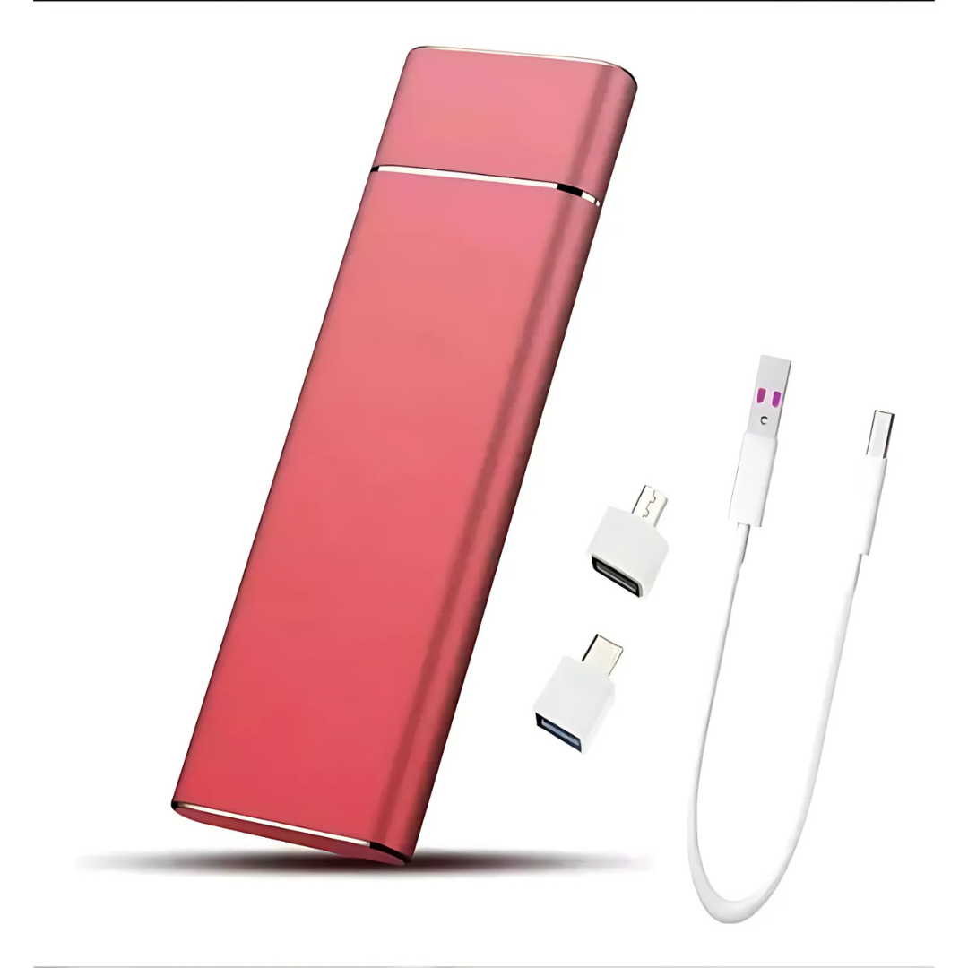 External Hard Drive Aluminum USB Storage Case