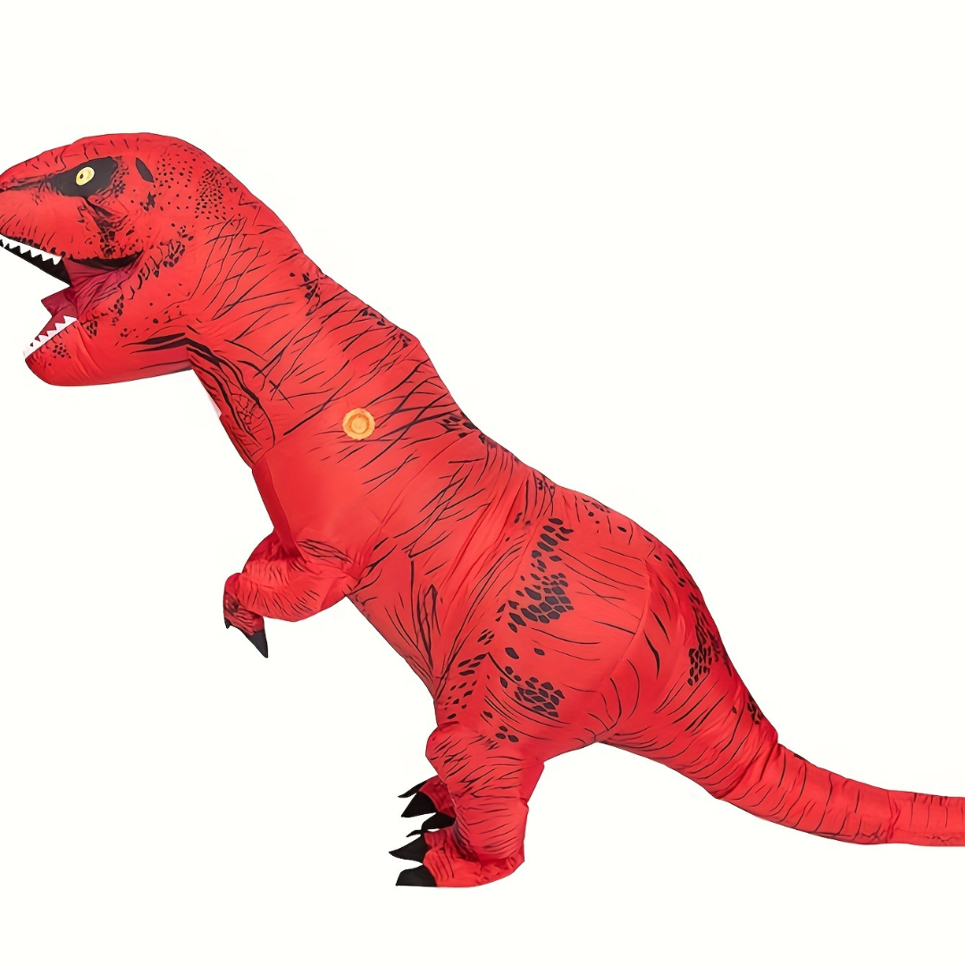 Nadmuchiwany kostium dinozaura na Halloween unisex | Olbrzymi kombinezon na całe ciało
