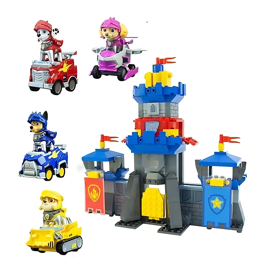 Building Blocks Rescue Tower Playset