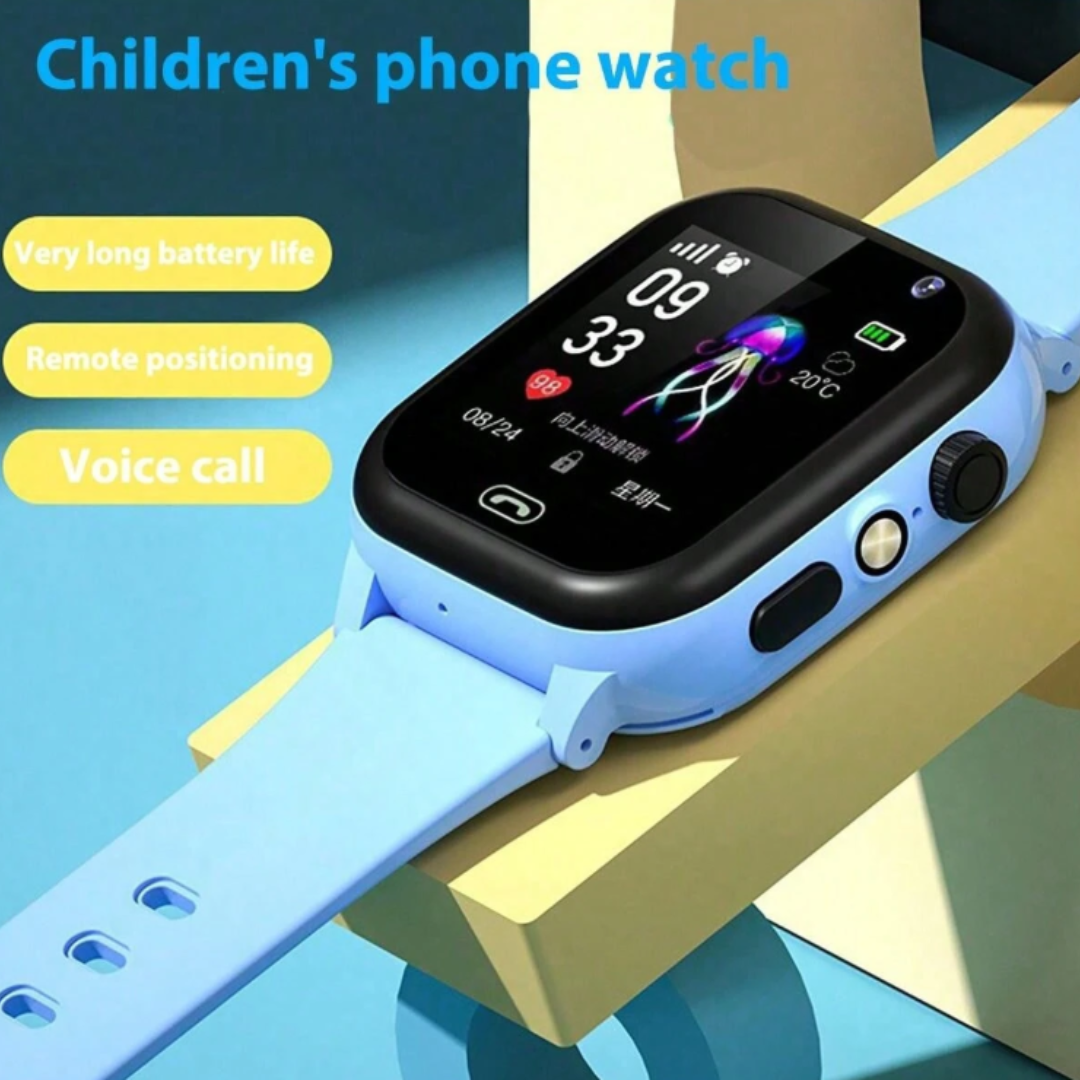 Orologio intelligente per bambini GPS con videochiamata, fotocamera e localizzatore