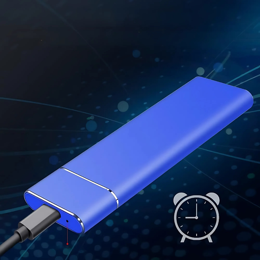 External Hard Drive Aluminum USB Storage Case