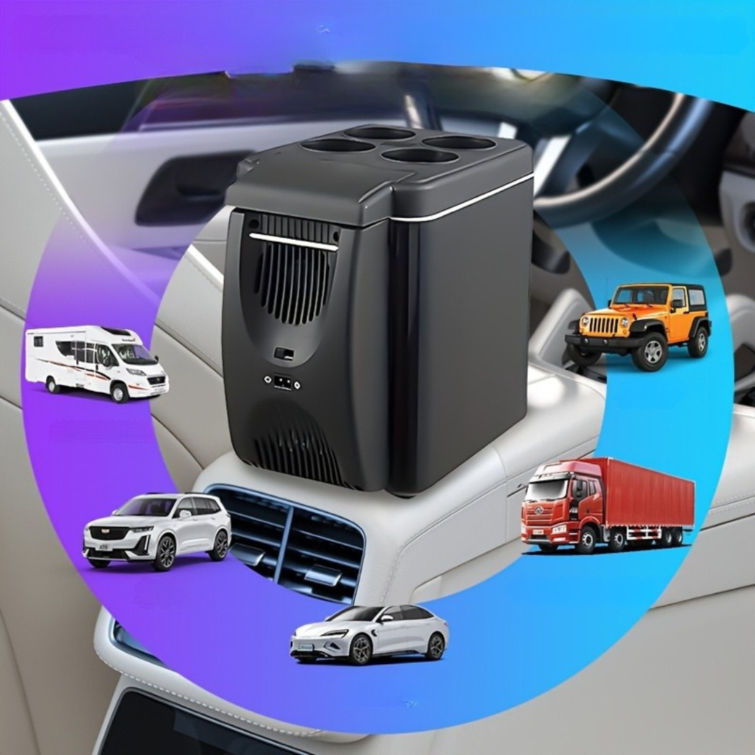 Portable Mini Fridge with Large Capacity
