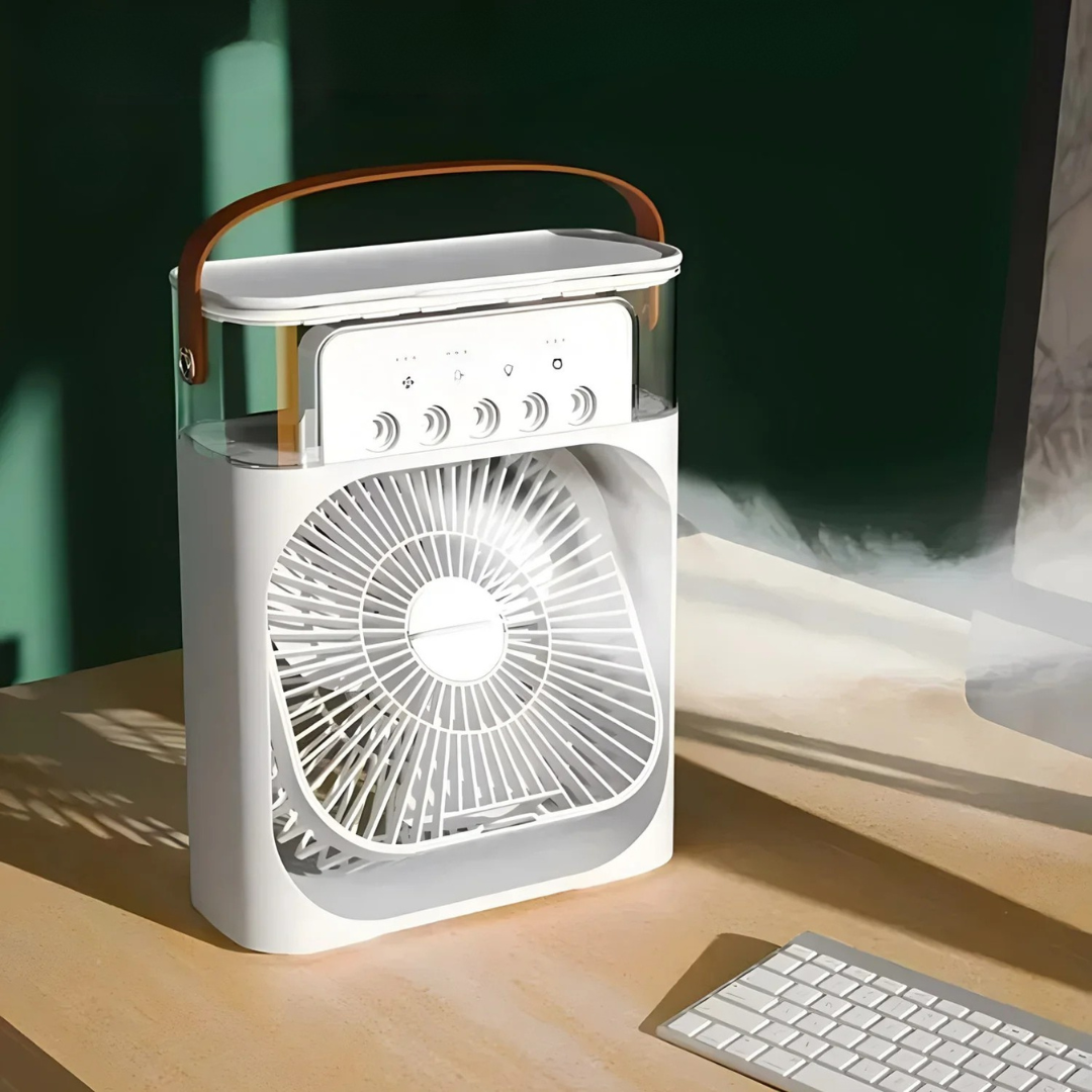 Ventilador enfriador de aire con función de luz nocturna