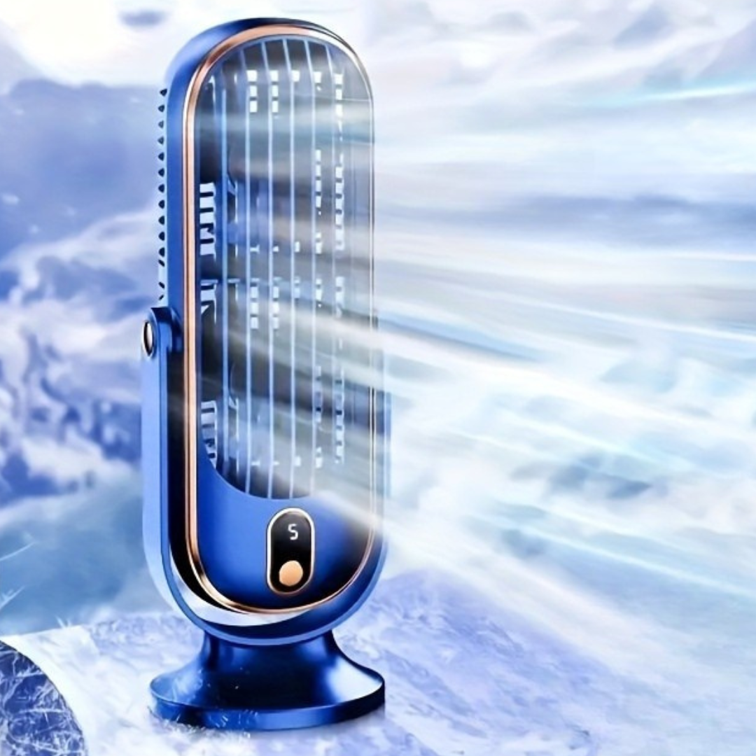 Ventilador de escritorio portátil USB con giro