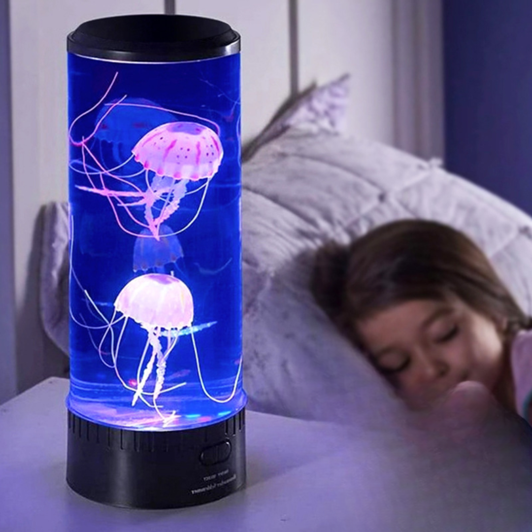 LED Mood Lamp with Remote Jellyfish Effect
