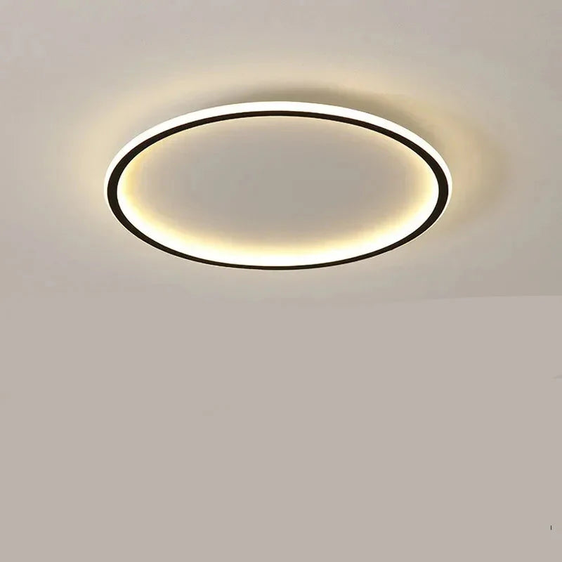 Lampade da soffitto moderne plafoniera LED rotonda