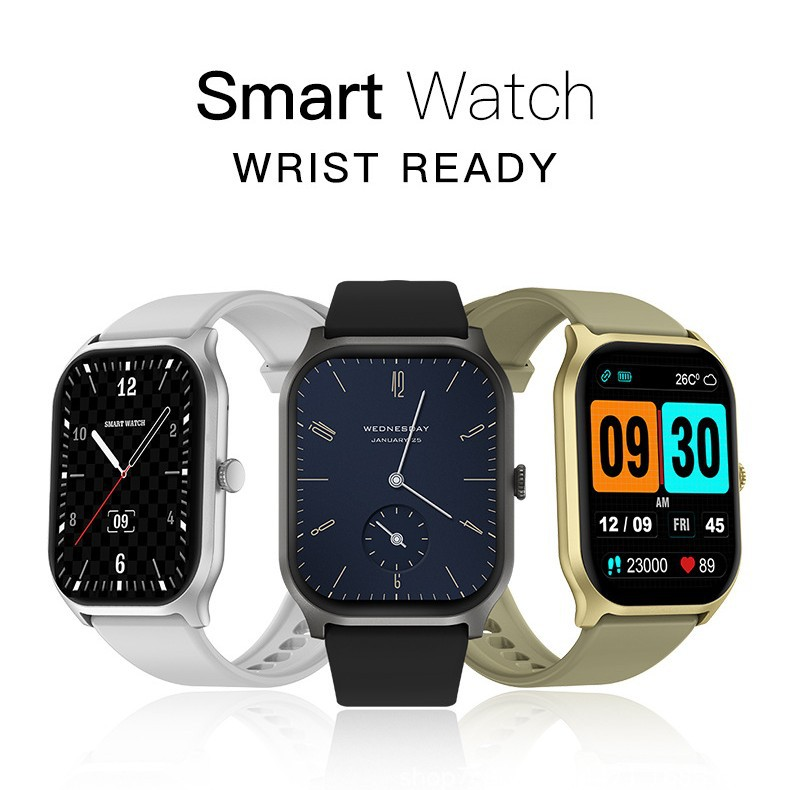 Rastreador de actividad física con reloj inteligente y pantalla grande