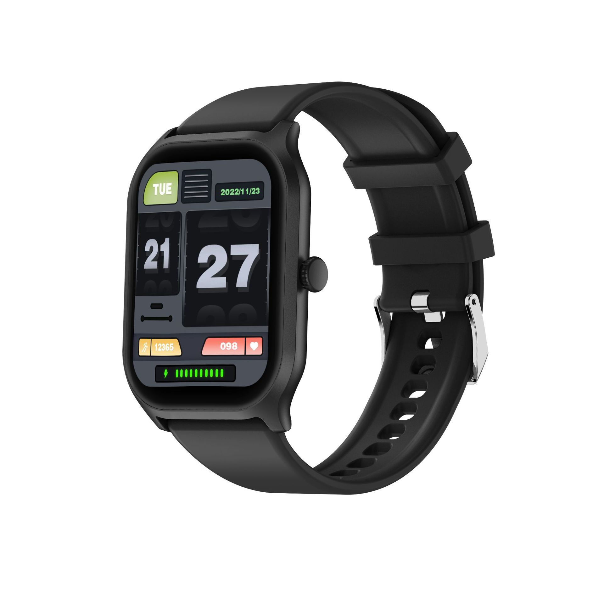 Rastreador de actividad física con reloj inteligente y pantalla grande