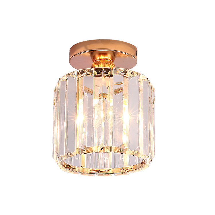 Plafonnier Cristal Montage Affleurant Luminaire Moderne