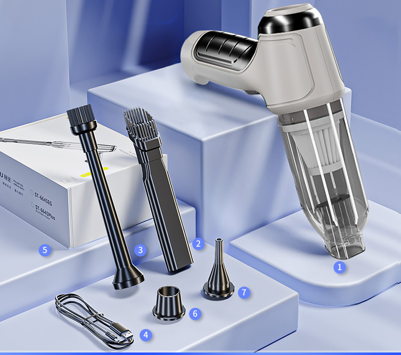 Car Vacuum Cleaner Cordless Handheld High Power