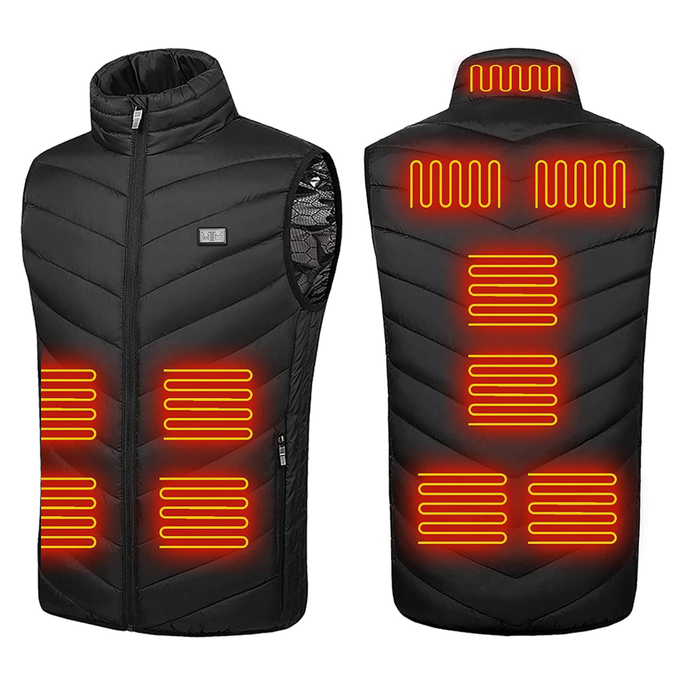 Gilet chauffant | Veste électrique chauffante USB à 11 zones