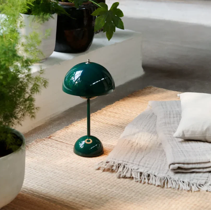 Bedside Lamp with Touch Control LED Light