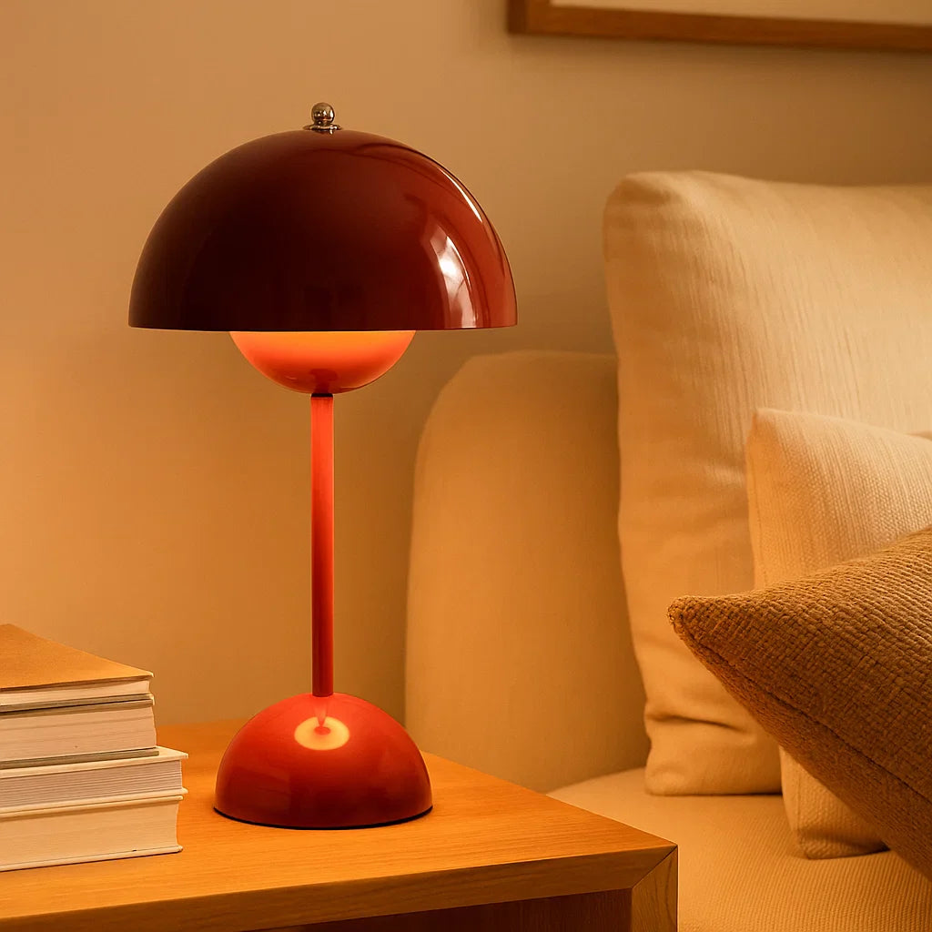 Bedside Lamp with Touch Control LED Light