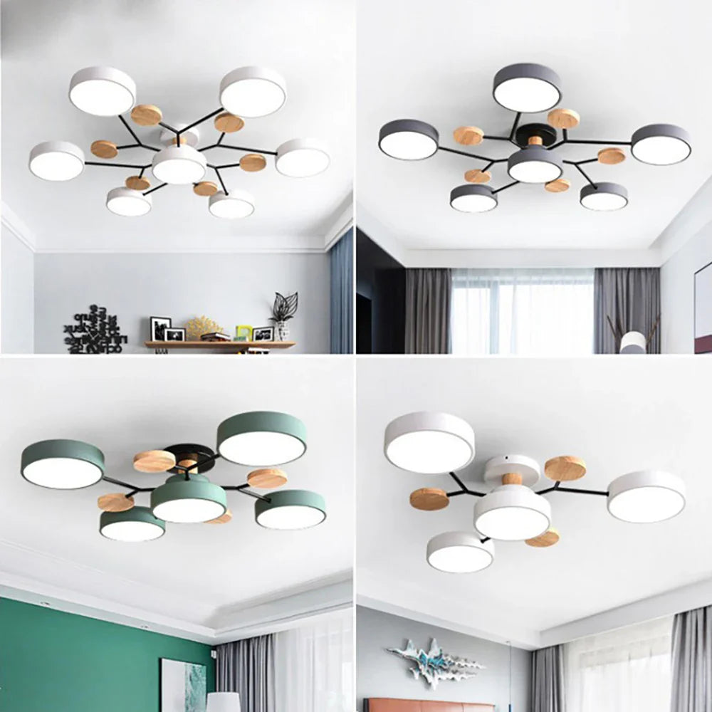 Ceiling Light Modern Metal LED Fixture Design