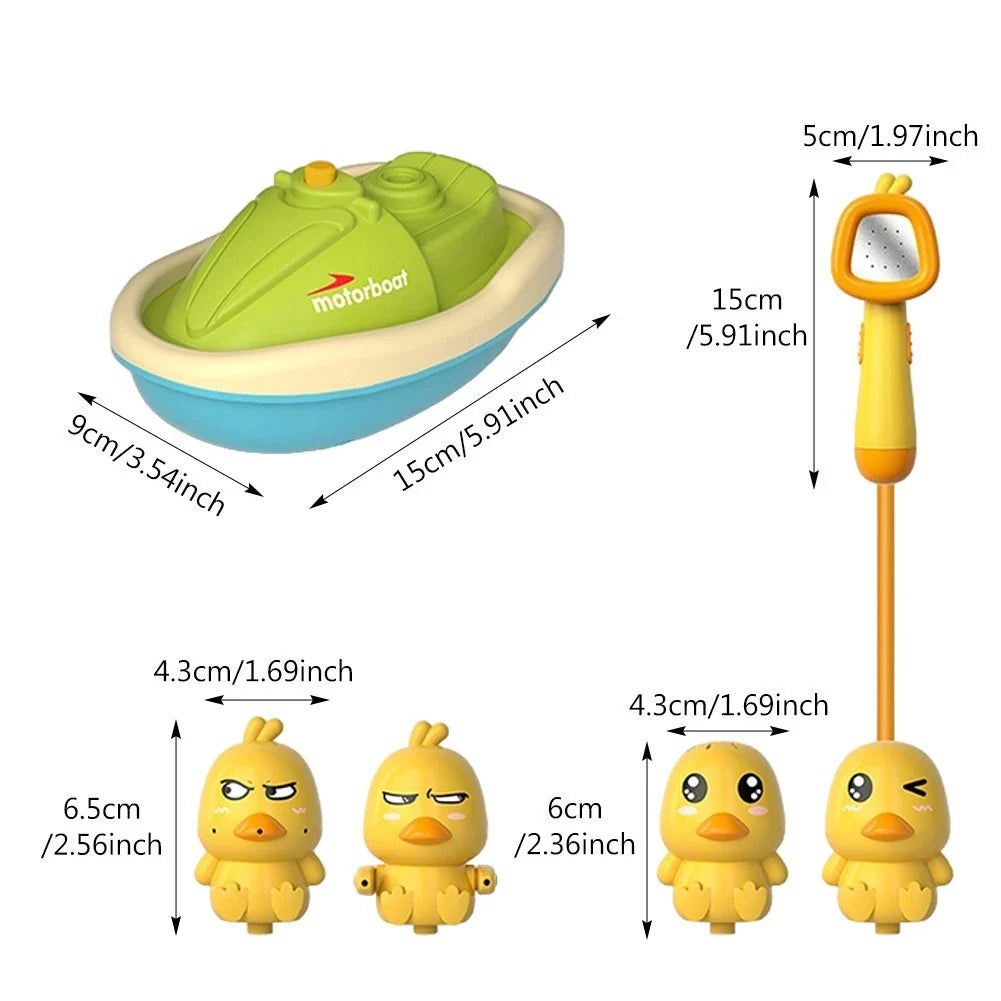 Baby Bath Toy Floating Duck Shower