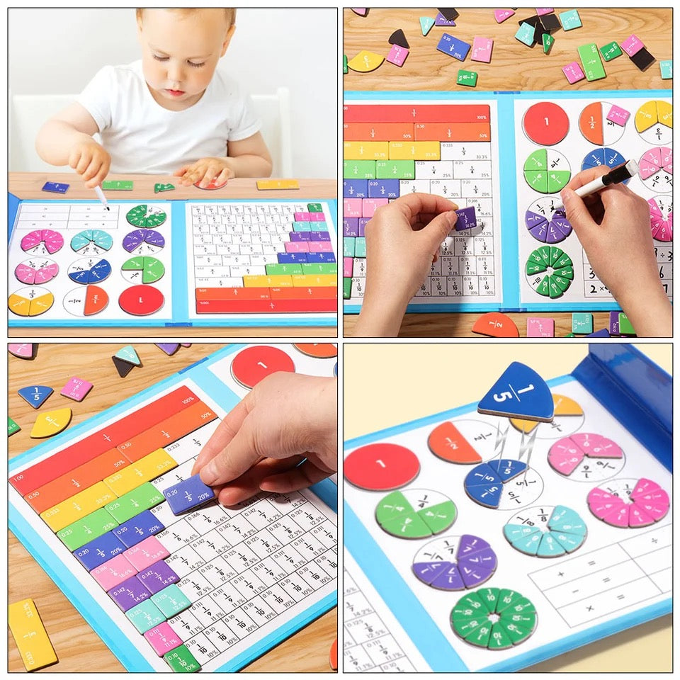 Maths Fraction Learning Educational Toy