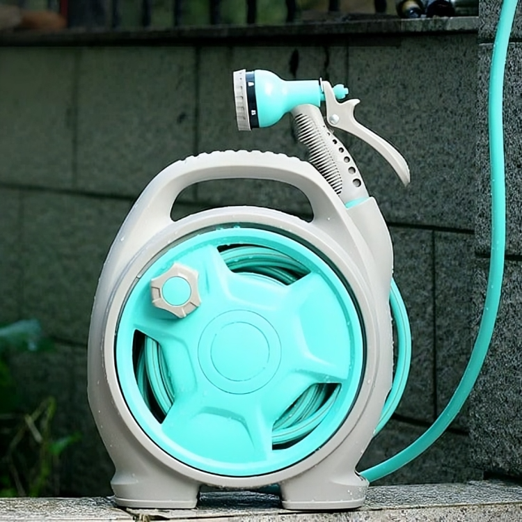 Garden Hose Reel Lightweight Retractable Sprayer