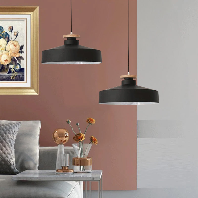 Pendant Light in Colourful Metal Finish