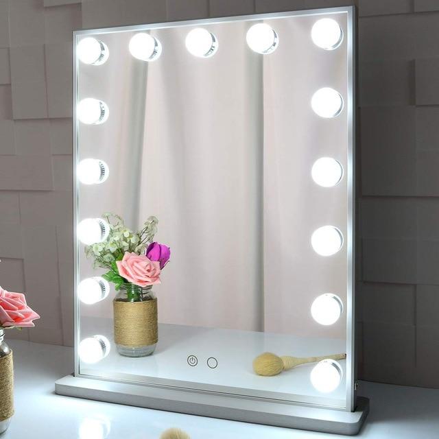 Lumières de miroir de salle de bain LED