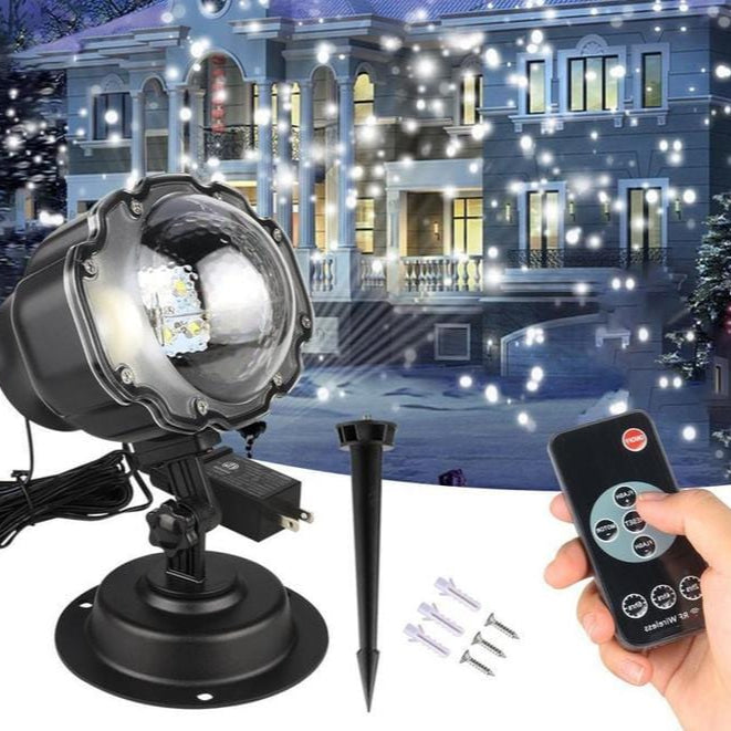 Christmas Projector Light Snow - cafematernity
